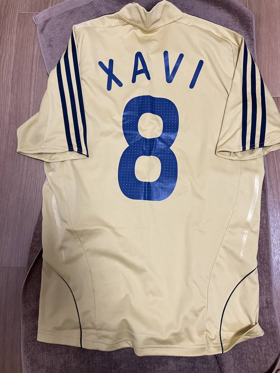 adidas正規品 スペイン　シャビ　ユニ　08 クアトロフゴーネス_画像3