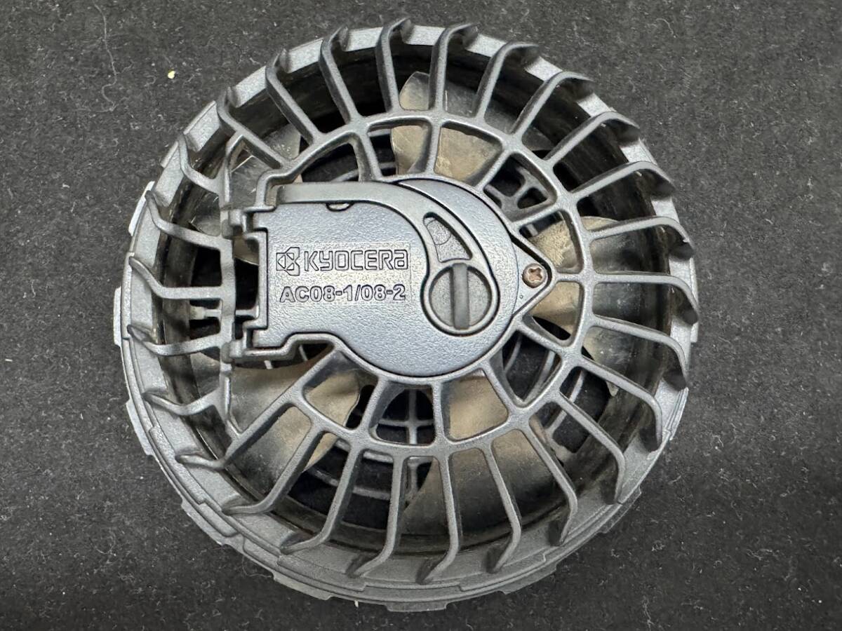 ■中古品 BURTLE バートル 空調服用 バッテリー ファンセット AC09 AC08-1/08-2_画像5