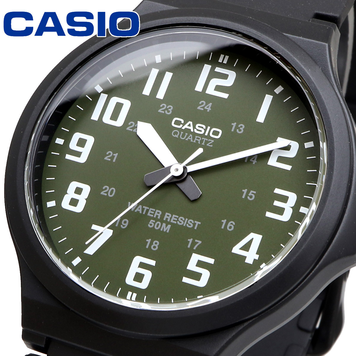 CASIO カシオ 腕時計 メンズ チープカシオ チプカシ 海外モデル アナログ MW-240-3BV_画像1