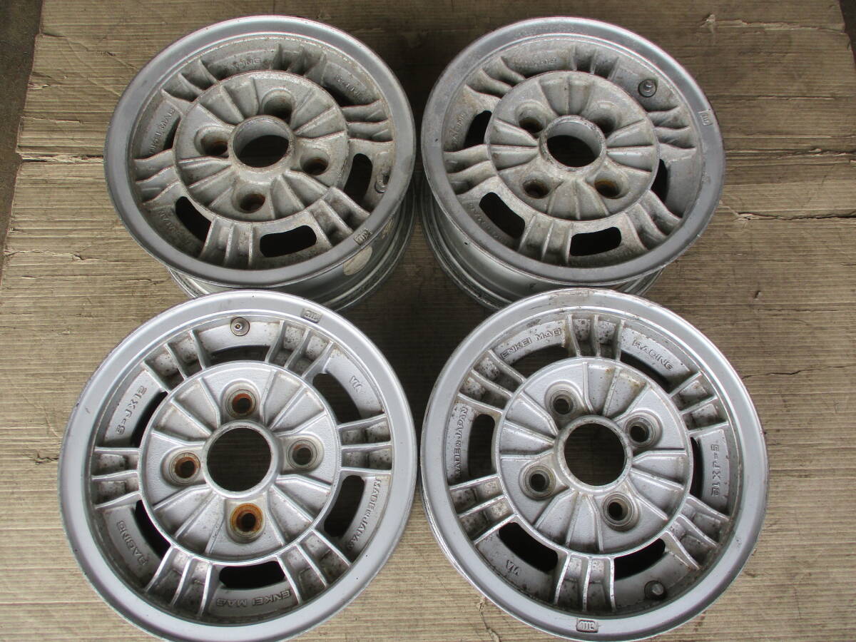 ENKEI　MAG　RACING　12インチ　PCD１１４．３　５JJ　２本　＋３７　２本　＋２０　４本セット　画像判断　エンケイ　マグ_画像1