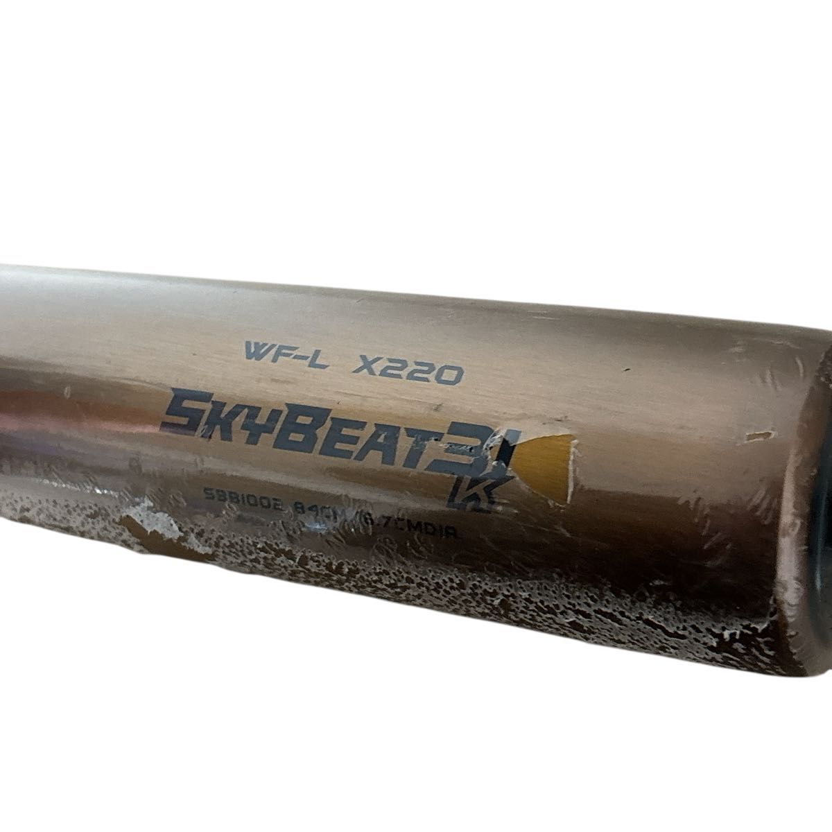  редкий [ не использовался ]SSK Sky свекла 31K WF-L для бейсбола bat 84cm средний баланс черный / Gold 