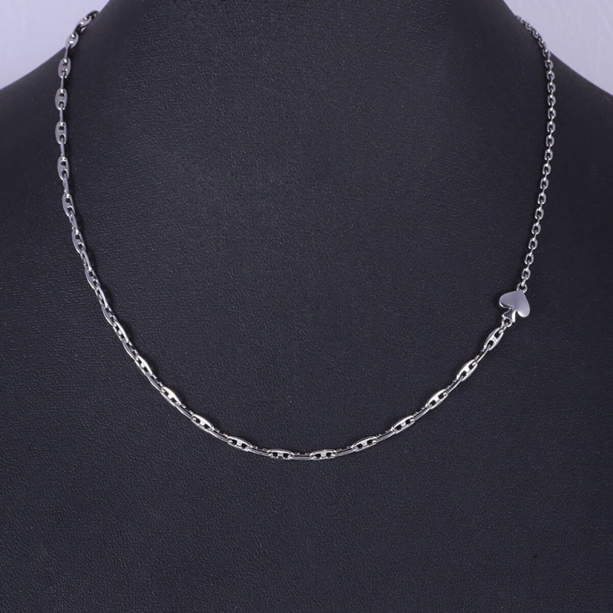 正規新品 KateSpade ケイトスペード ネックレス ハート シルバー_画像1