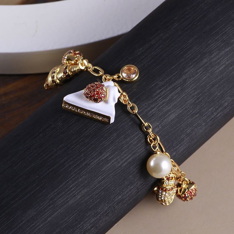 正規新品 Kate Spade ケイトスペード パティスリー チャーム ブレスレット_画像2