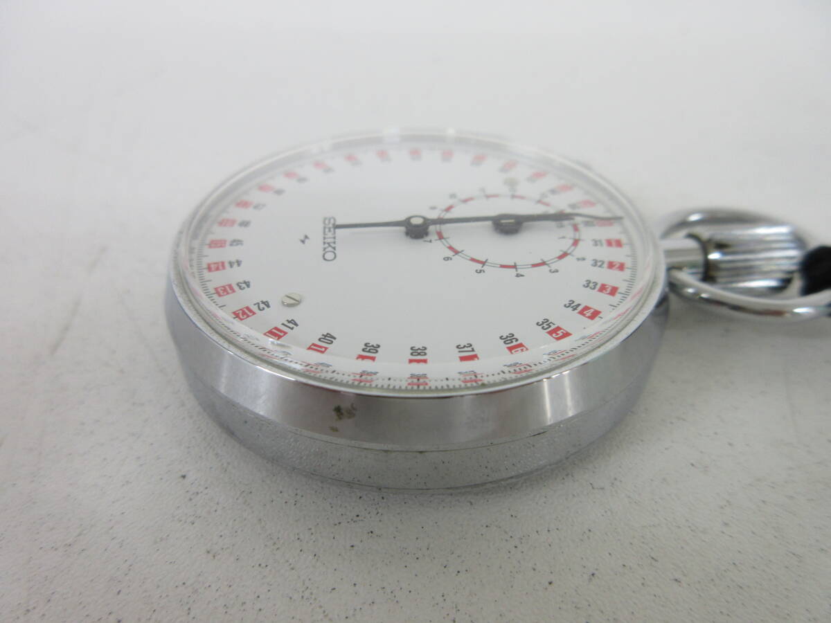 中古 SEIKO アナログストップウォッチ ACRP 88-5021ケース付 ※動作未確認 /く_画像7