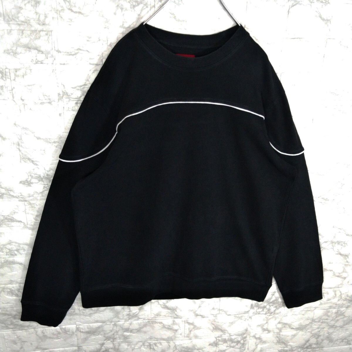 【Supreme】ロゴ刺繍　パイピング　ロンT 長袖_画像5