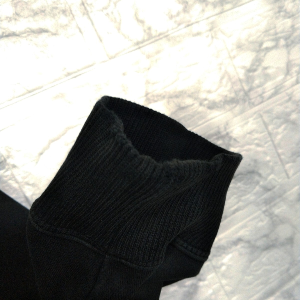 【STUSSY】00s'vintage ショーンフォントロゴ　ジップパーカー　黒_画像5