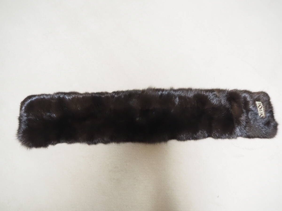 ■ロシアンセーブル■ショール■18cmｘ90cm■両面■SOBOL■_画像6