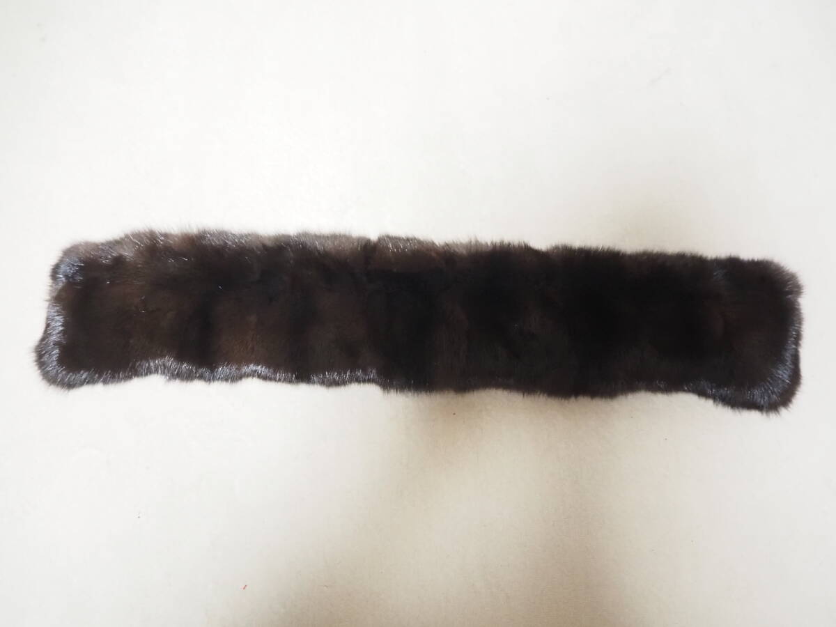 ■ロシアンセーブル■ショール■18cmｘ90cm■両面■SOBOL■_画像5