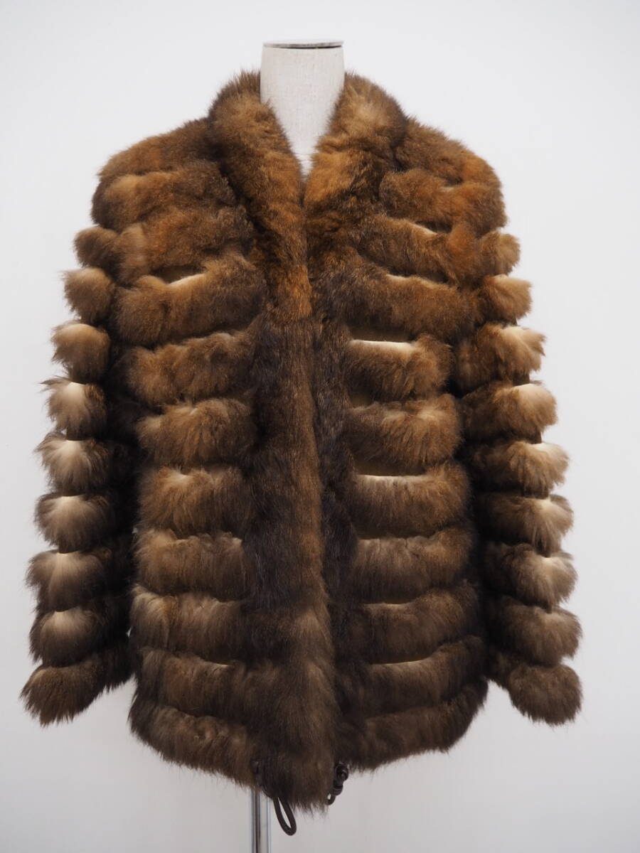 ■リアルファー■ハーフ/ロング■まとめ7枚セット■在庫処分品■同梱不可■_画像8