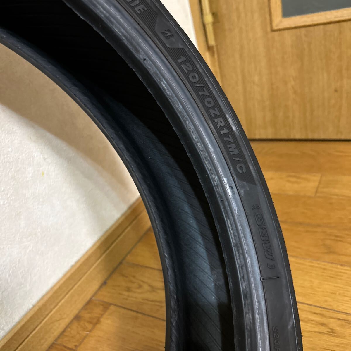 BRIDGESTONE ブリヂストン S23 120/70/ZR17M/cの画像5