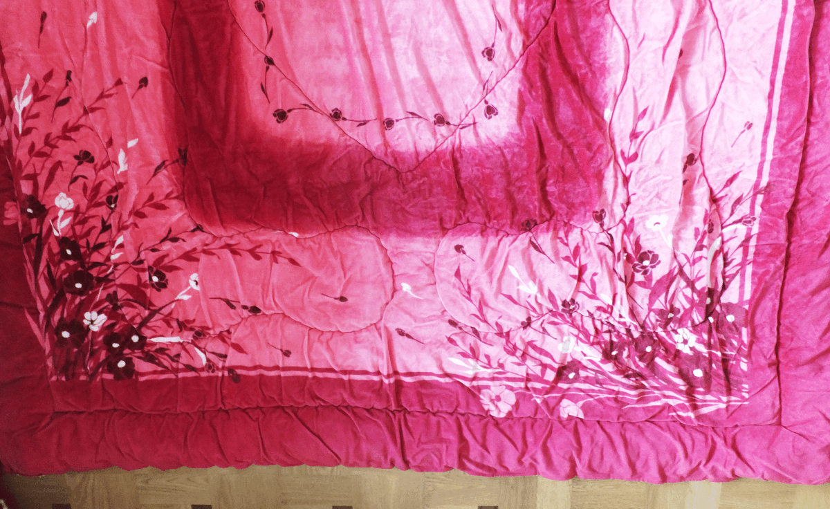 こたつ布団 こたつ コタツ 炬燵 掛け布団 昭和レトロ ヴィンテージ １９１ｃｍｘ１７２ｃｍ_画像3