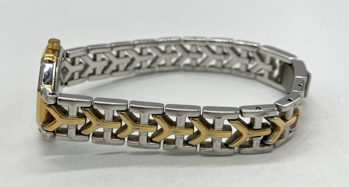 [19072]ivu* солнечный rolan раунд комбинированный 2200-226313 кварц женские наручные часы Yves Saint Laurent