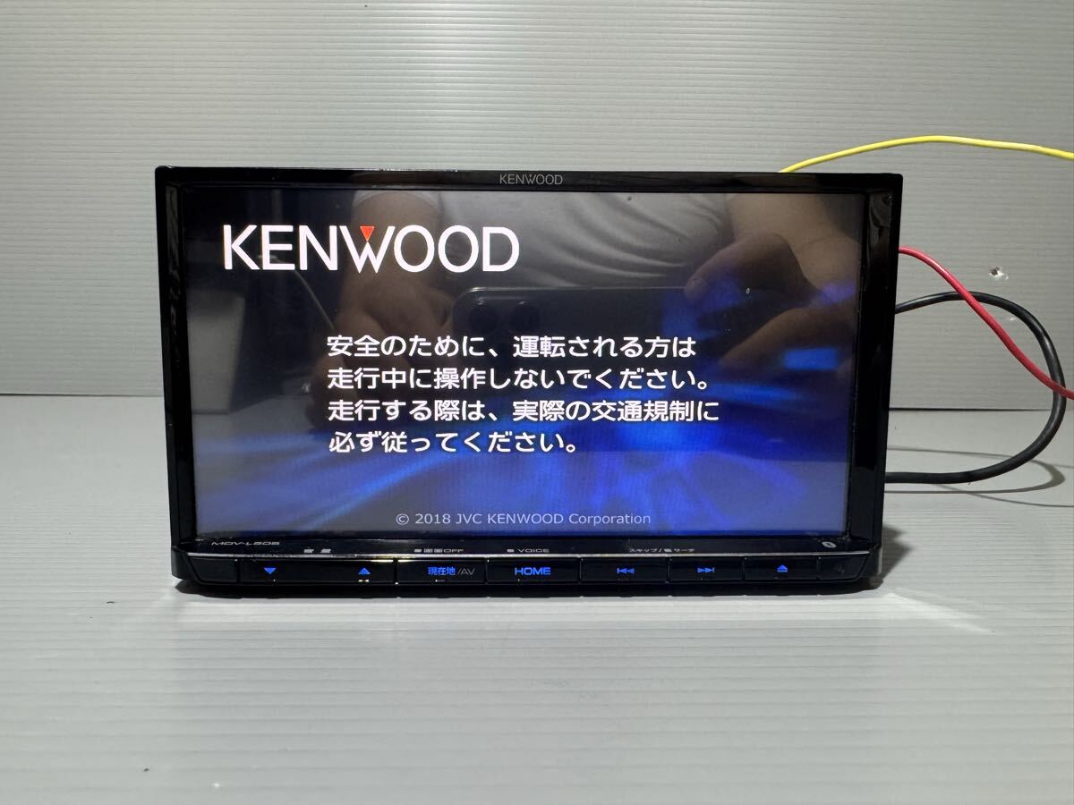  ケンウッドKENWOODナビMDV-L505 データ2017 Bluetooth CD DVD メモリーナビ