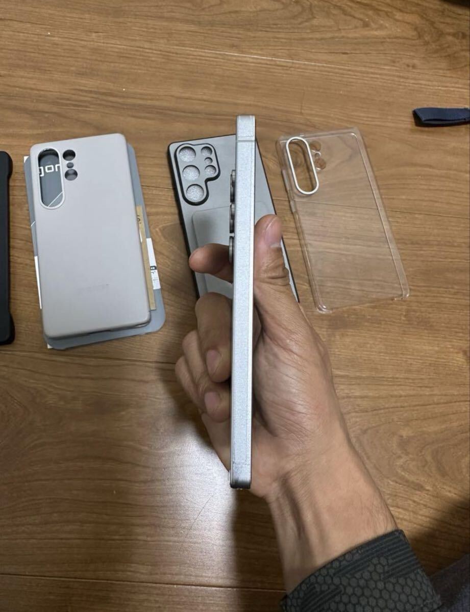 GalaxyS25ultra белый серебряный 256GB прекрасный товар SIM свободный 