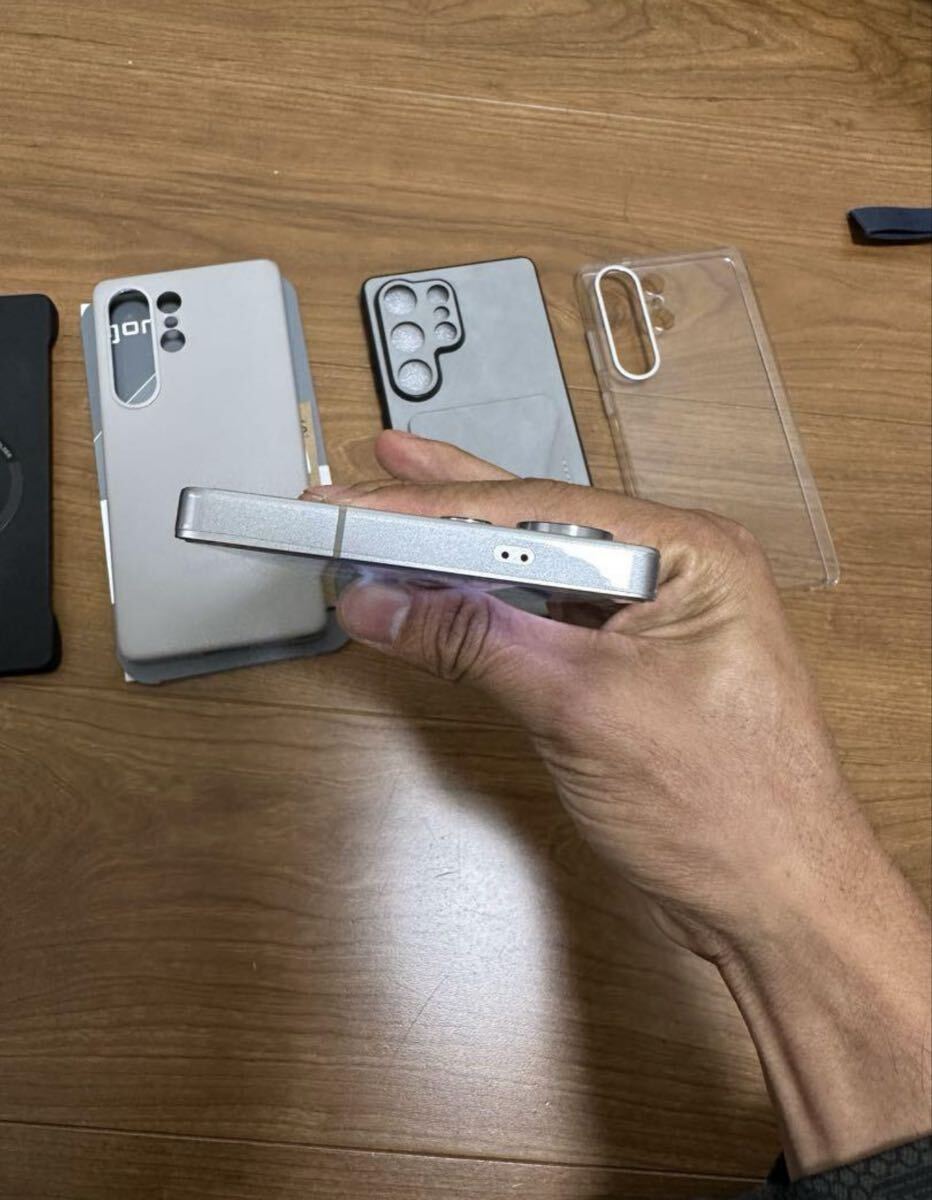 GalaxyS25ultra белый серебряный 256GB прекрасный товар SIM свободный 