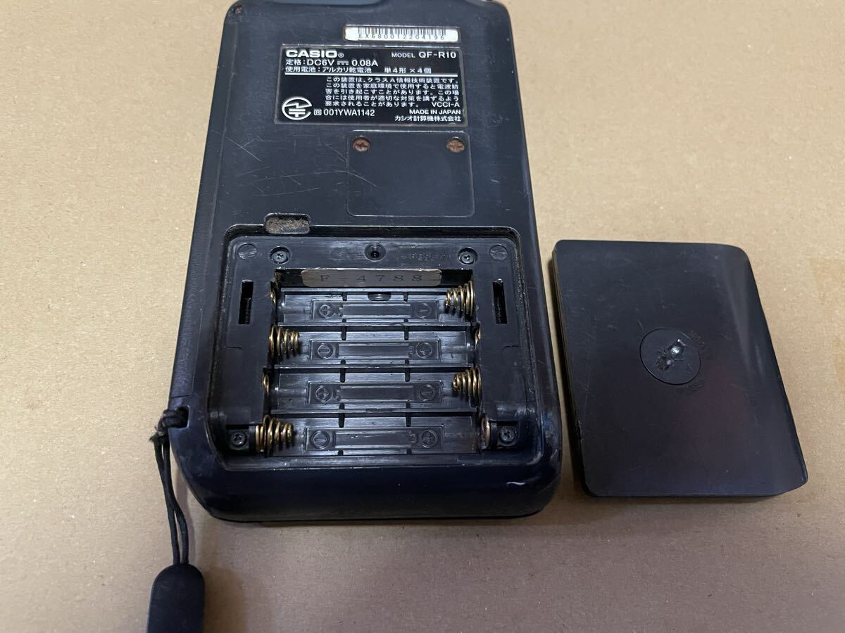 カシオ計算機 オーダーエントリーシステム ハンディターミナル QF-R10 ジャンク品_画像3