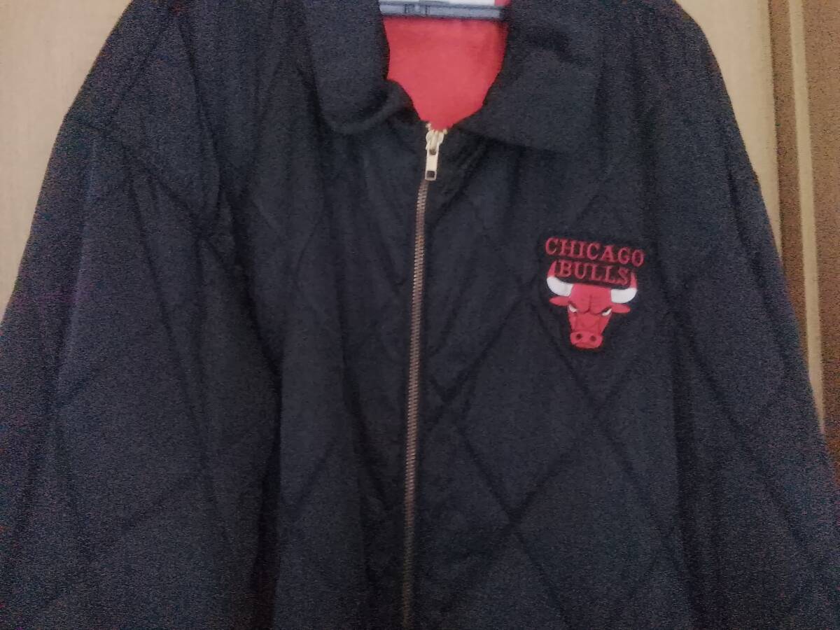 NBA chicago シカゴ ・ブルズ Bulls JORDAN MICHAEI マイケル・ジョーダン バスケットボール サイズ:sizeL・ ロングジャケット _画像3