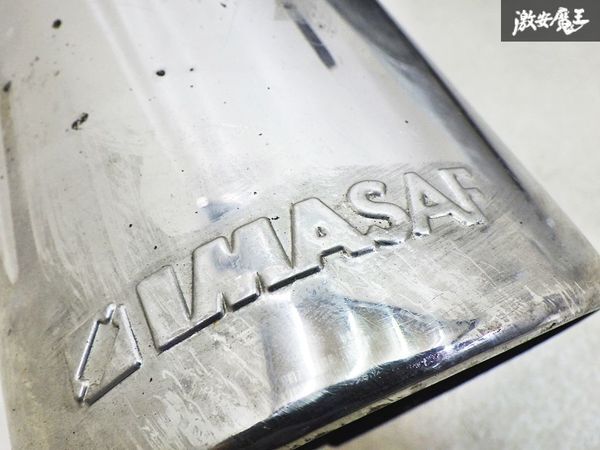 IMASAF製 ランチア デルタ EVO/EVO2 セミステンレス マフラー リアピース 出口 30 RAM 即納 棚2A_画像6