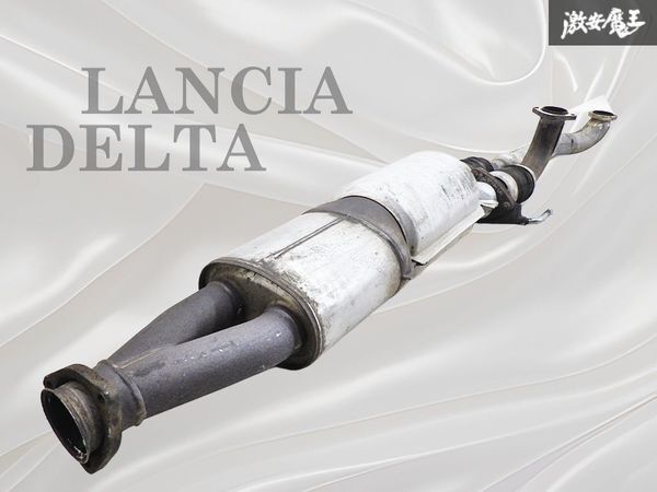★ガタ無し★ ランチア 純正 テーマ 3.0L ノーマル 触媒 キャタライザー フロントパイプ セット 60689799 即納 棚1D_画像1