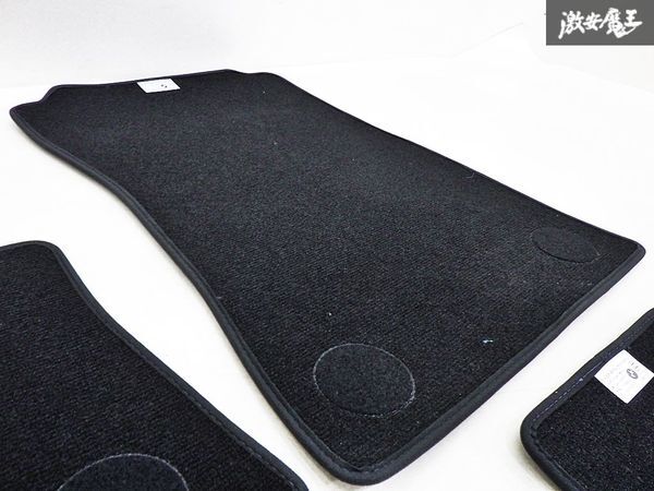 【新車外し!!】BMW純正 G01 X3 右ハンドル フロアマット フロアカーペット ブラック 黒 フロント リア 左右 4枚 7478826-08 棚13C_画像8