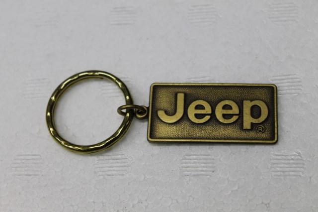 ジープ JEEP キーホルダー クライスラー純正 当時品 P4791835 CHRYSLER MOPAR_画像1