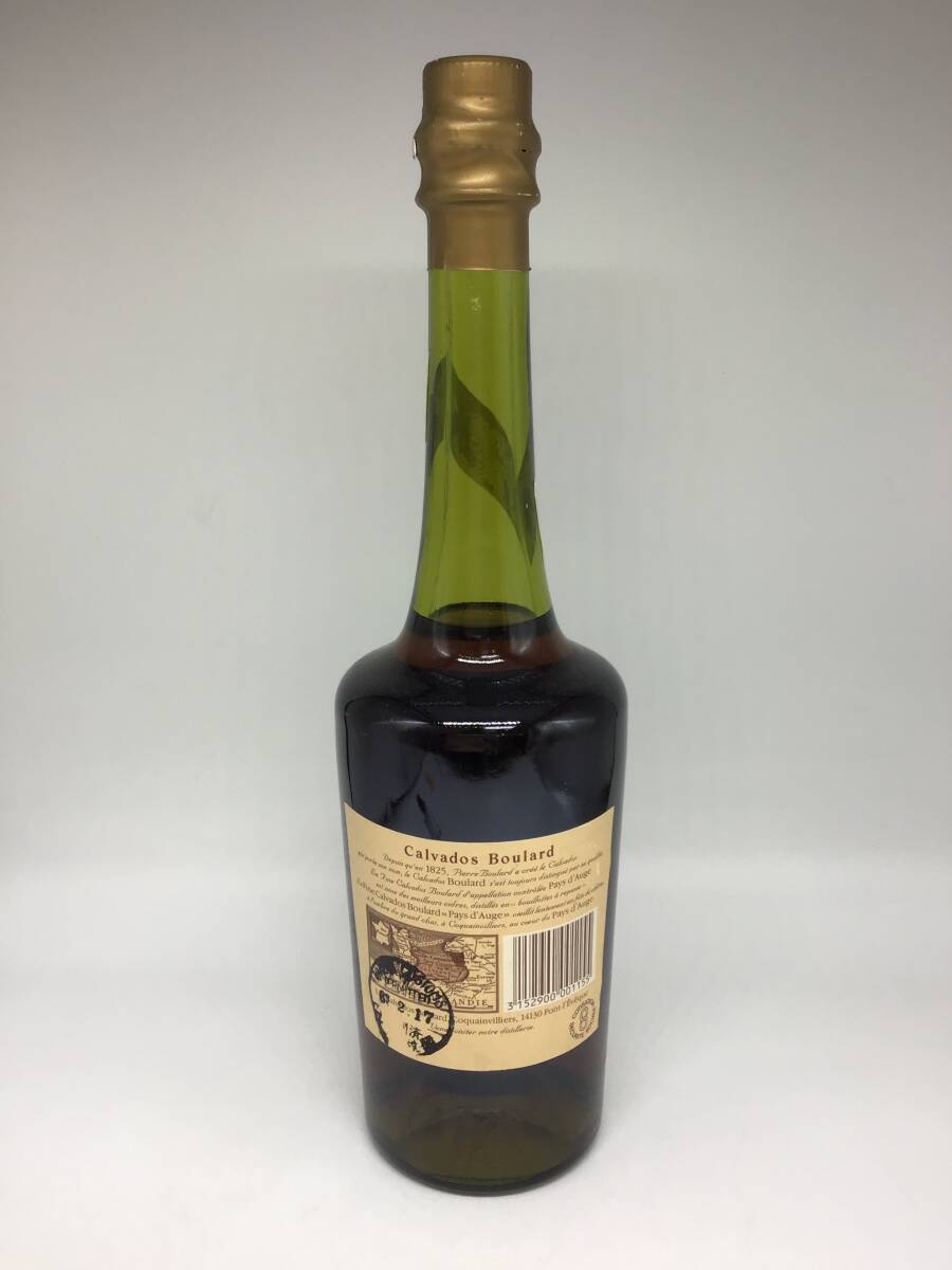 4491■ 未開栓 Boulard Calvados Pays d’Auge 700ml 40% ブラー カルヴァドス ペイドージュ ブランデー _画像3