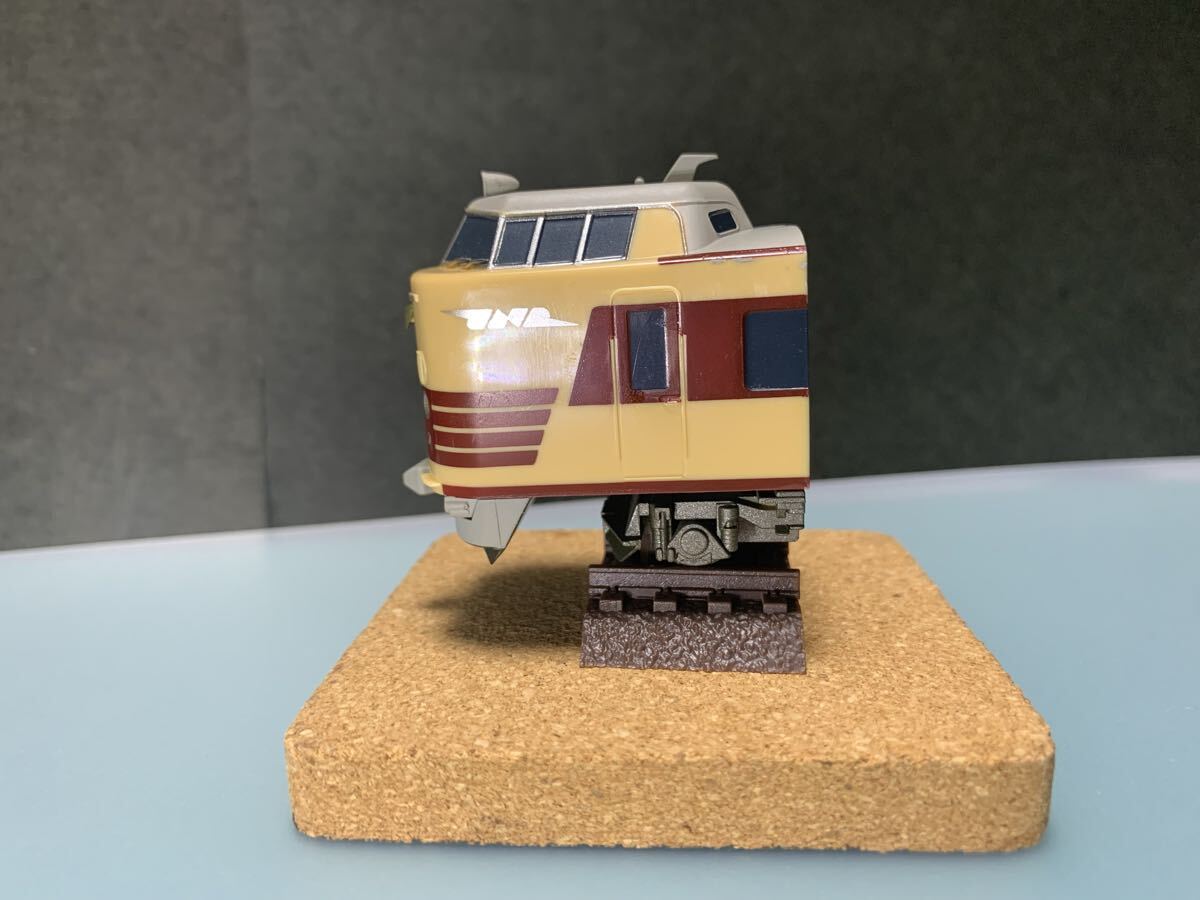 HOゲージ 1/80 485系電車 はつかり 「カプセルエース HO トレインヘッドコレクション Vol.1」 海洋堂 KAIYODO_画像2