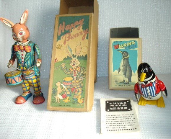 T.K TOYS Happy Bunny happy ba колено север . коллекция & WALKING PENGIN пингвин итого 2 body 