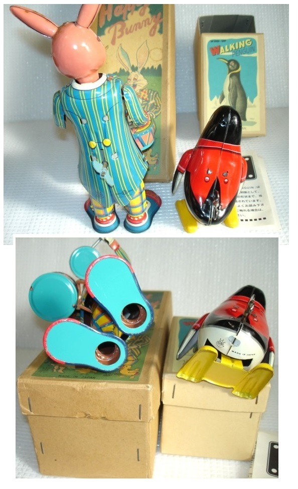 T.K TOYS Happy Bunny happy ba колено север . коллекция & WALKING PENGIN пингвин итого 2 body 