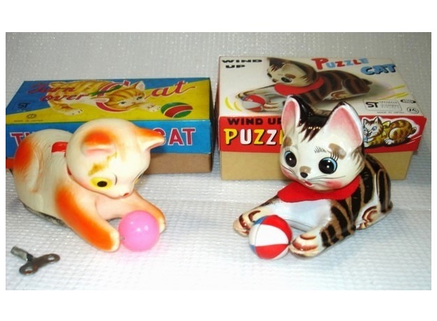  жестяная пластина zen мой кошка PUZZLE CAT( Nakayama association )& sofvi? Tama игра . кошка Turn over Cat вместе сделано в Японии 