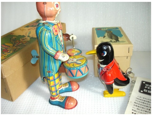 T.K TOYS Happy Bunny happy ba колено север . коллекция & WALKING PENGIN пингвин итого 2 body 
