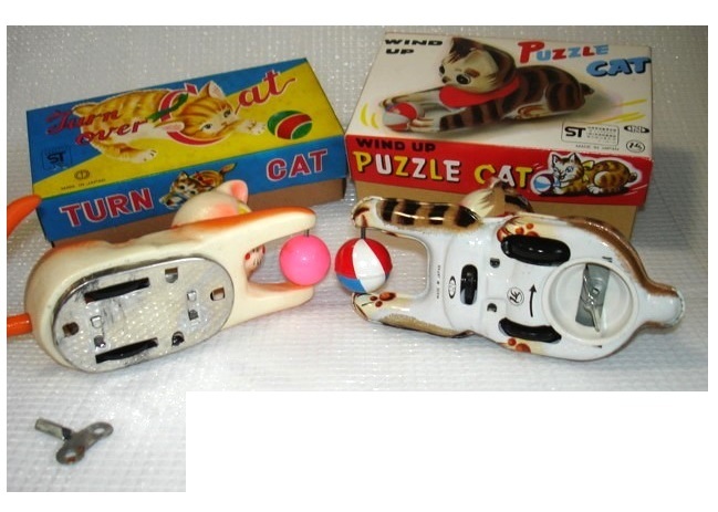  жестяная пластина zen мой кошка PUZZLE CAT( Nakayama association )& sofvi? Tama игра . кошка Turn over Cat вместе сделано в Японии 