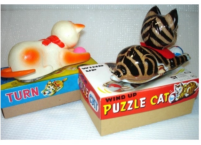  жестяная пластина zen мой кошка PUZZLE CAT( Nakayama association )& sofvi? Tama игра . кошка Turn over Cat вместе сделано в Японии 