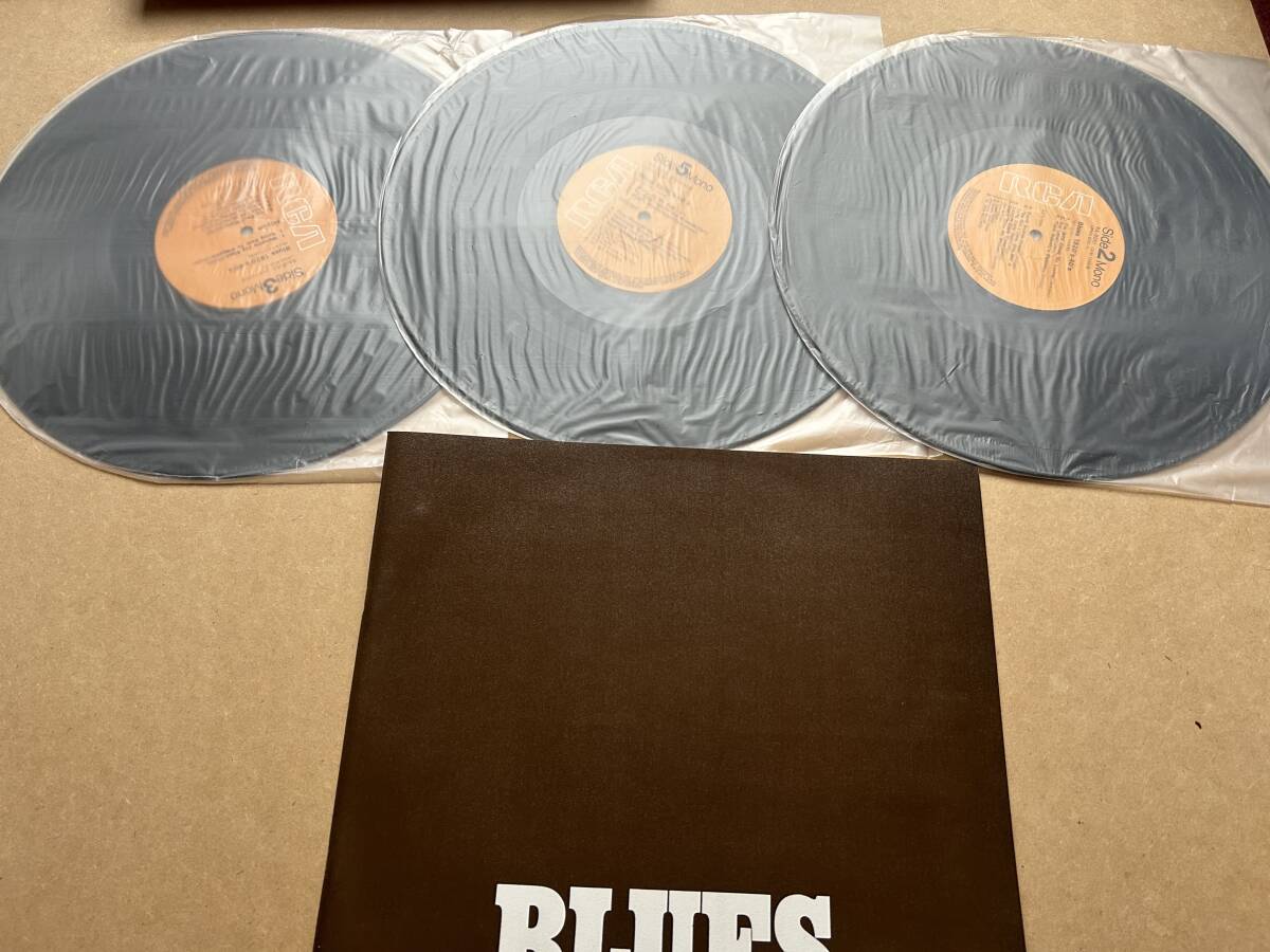 3LP RCAブルースの古典 / BLUES 1920～40 BUKKA WHITE TOMMY JOHNSON JIM JACKSON LEROY CARR 中村とうよう RCA RA-9051～53_画像2