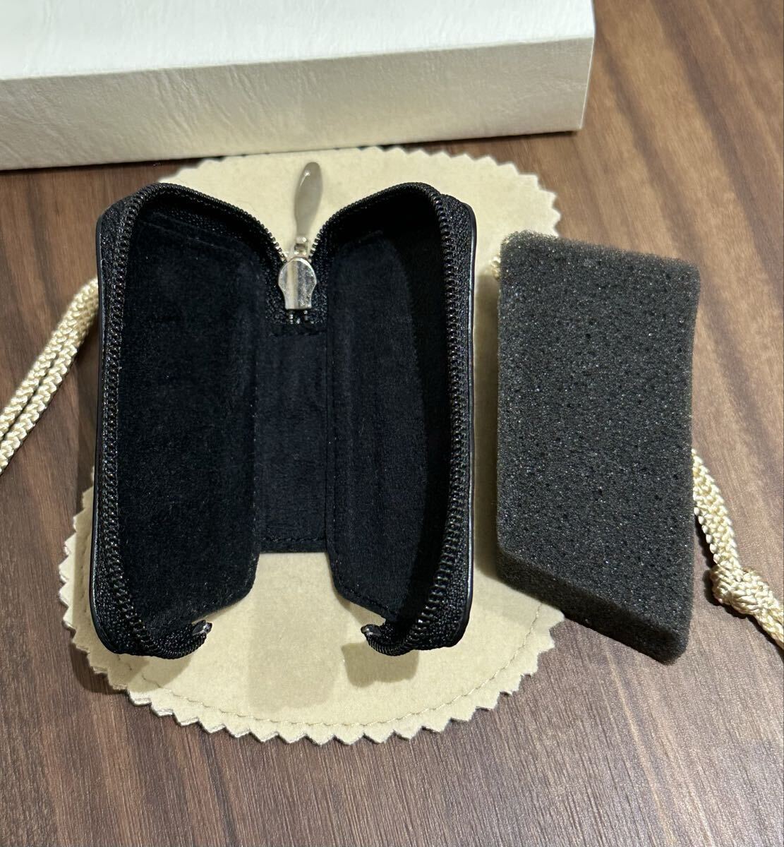 レクサスコレクション 純正スマートキーケース(TATESHIBO) ブラック エピレザー調_画像4