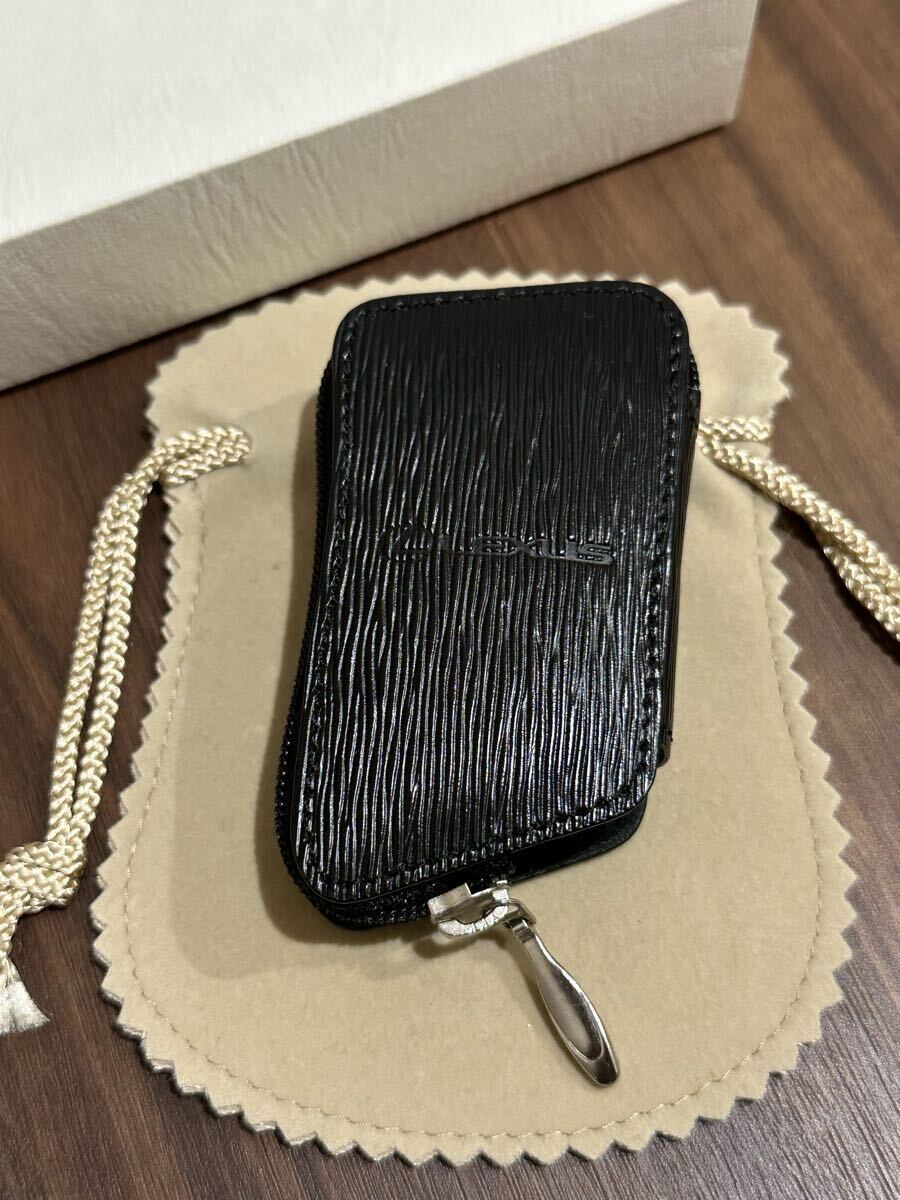 レクサスコレクション 純正スマートキーケース(TATESHIBO) ブラック エピレザー調_画像2