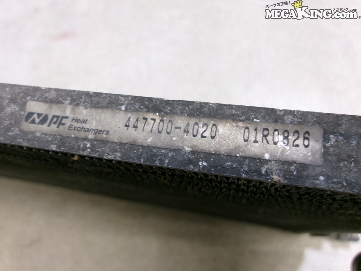 FD3S RX-7 RX7 純正 ノーマル コンデンサー コア 単体 13B ロータリー 447700-4020 / S10-1758_画像4