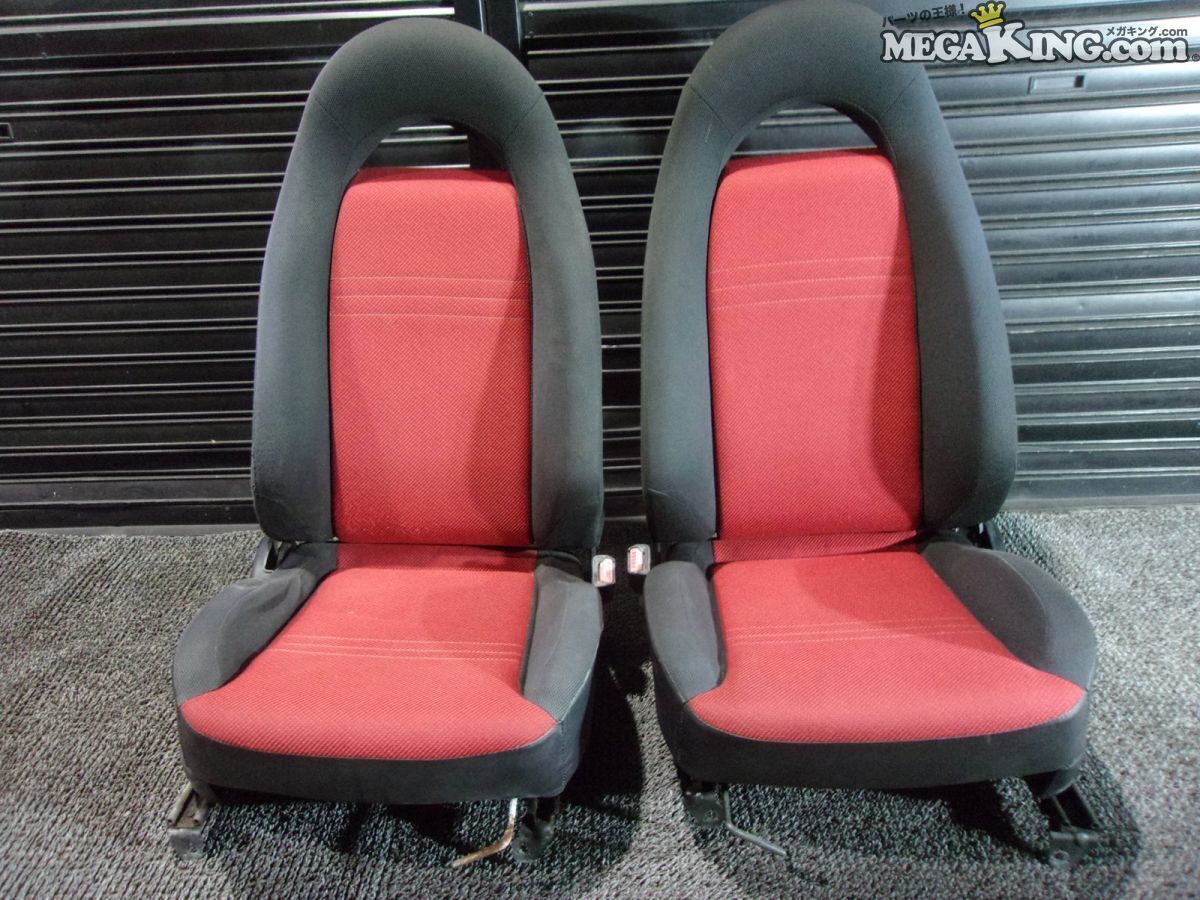 KK4 ヴィヴィオ ビビオ RXR 純正 ノーマル シート 左右 運転席 助手席 / 4S10-1808_画像1