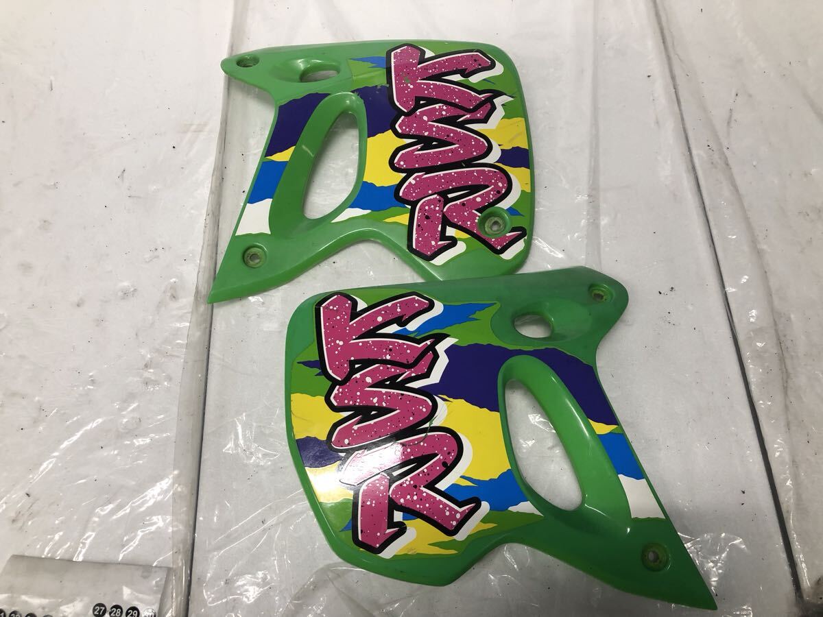 B27 確実実動 動画有 KSR-2 KSR80 サイドカウル サイドカバー MX080B 検 ksr50 ksr-1 Kawasaki カワサキ エンジン 外装 ksr2_画像1
