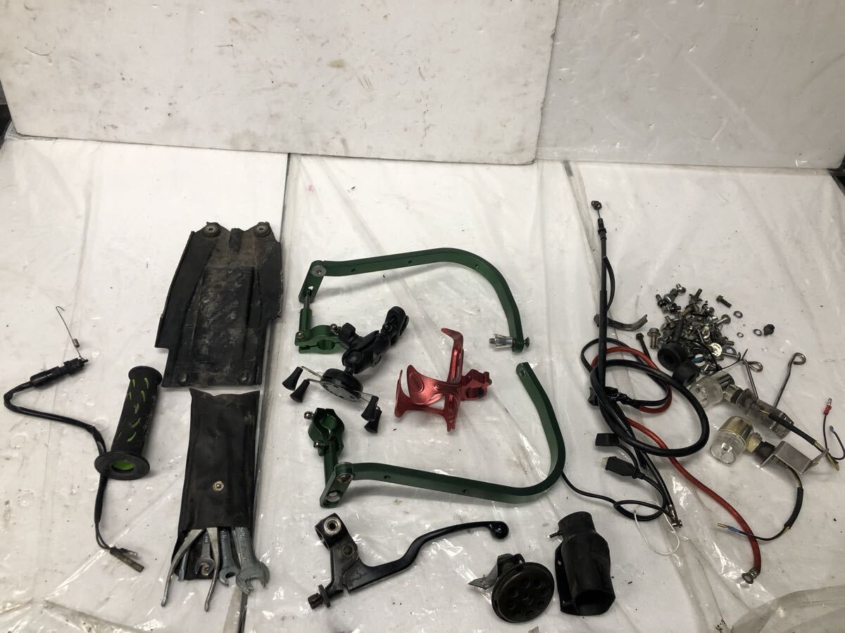 B35 確実実動 動画有 KSR-2 KSR80 ボルト ナット 社外部品 その他セット MX080B 検 ksr50 ksr-1 Kawasaki カワサキ エンジン 外装 ksr2_画像1