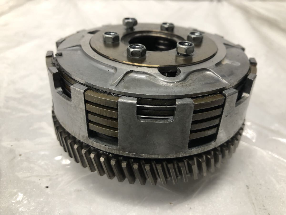 B41 確実実動 動画有 KSR-2 KSR80 クラッチ板 クラッチハウジング MX080B 検 ksr50 ksr-1 Kawasaki カワサキ エンジン 外装 ksr2_画像5