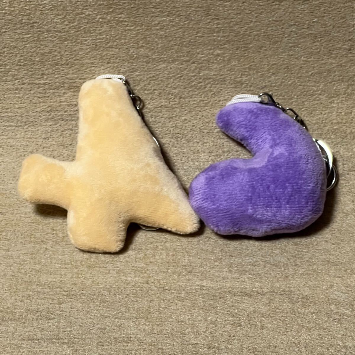 ナンバーロア アルファベットロア ぬいぐるみ マスコット 4 6 ２個セット_画像2