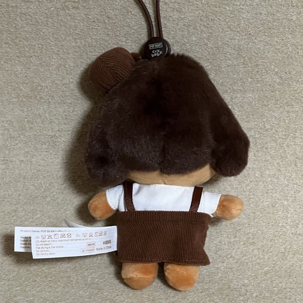 新品 未使用 正規品 POPMART POP BEAN コーヒーファクトリーシリーズ ぬいぐるみ ペンダント crybaby クライベイビー_画像3