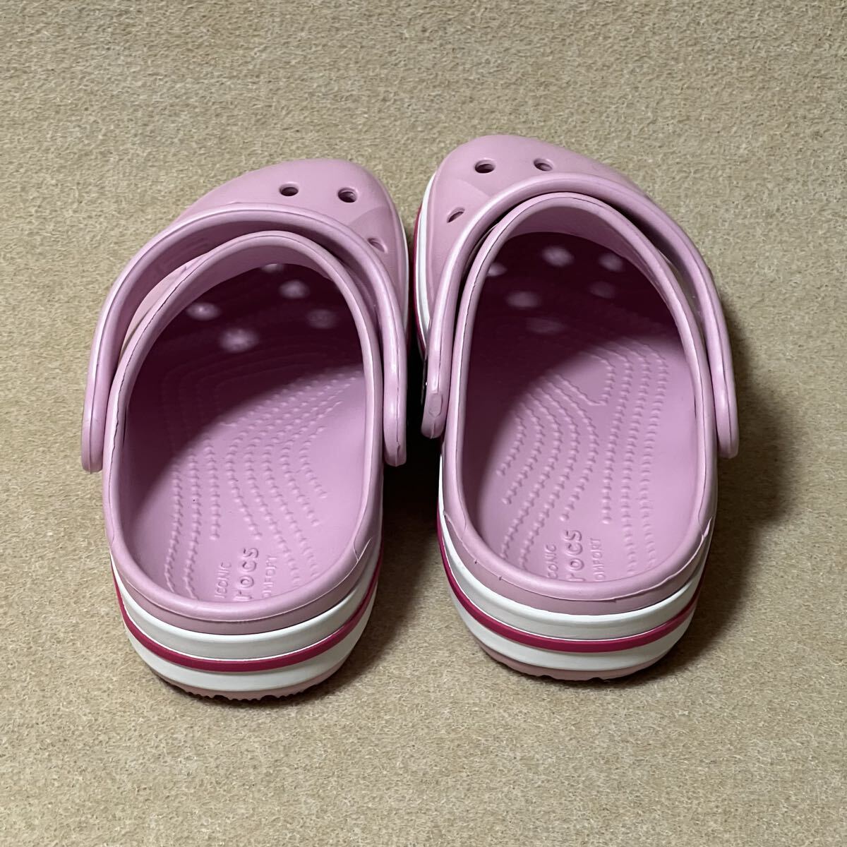 C9 クロックス ベビークロックス サンダル シューズ ピンク crocs キッズクロックス_画像3