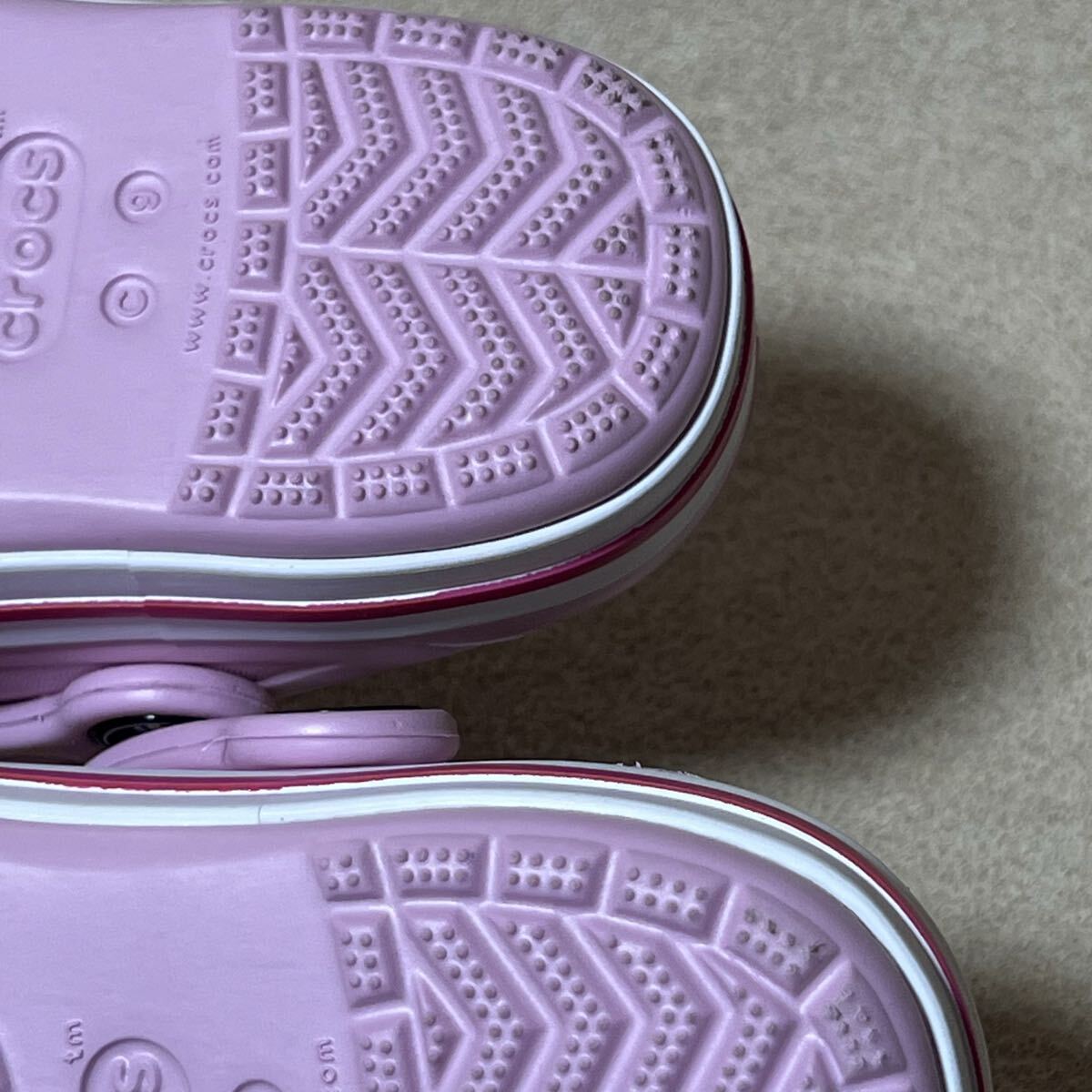 C9 クロックス ベビークロックス サンダル シューズ ピンク crocs キッズクロックス_画像7