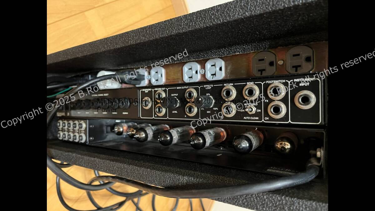 ♪MESA BOOGIE V-TWIN RACK & 20/20 Dyna-Watt Power, Furman PL-PRO J♪_画像6