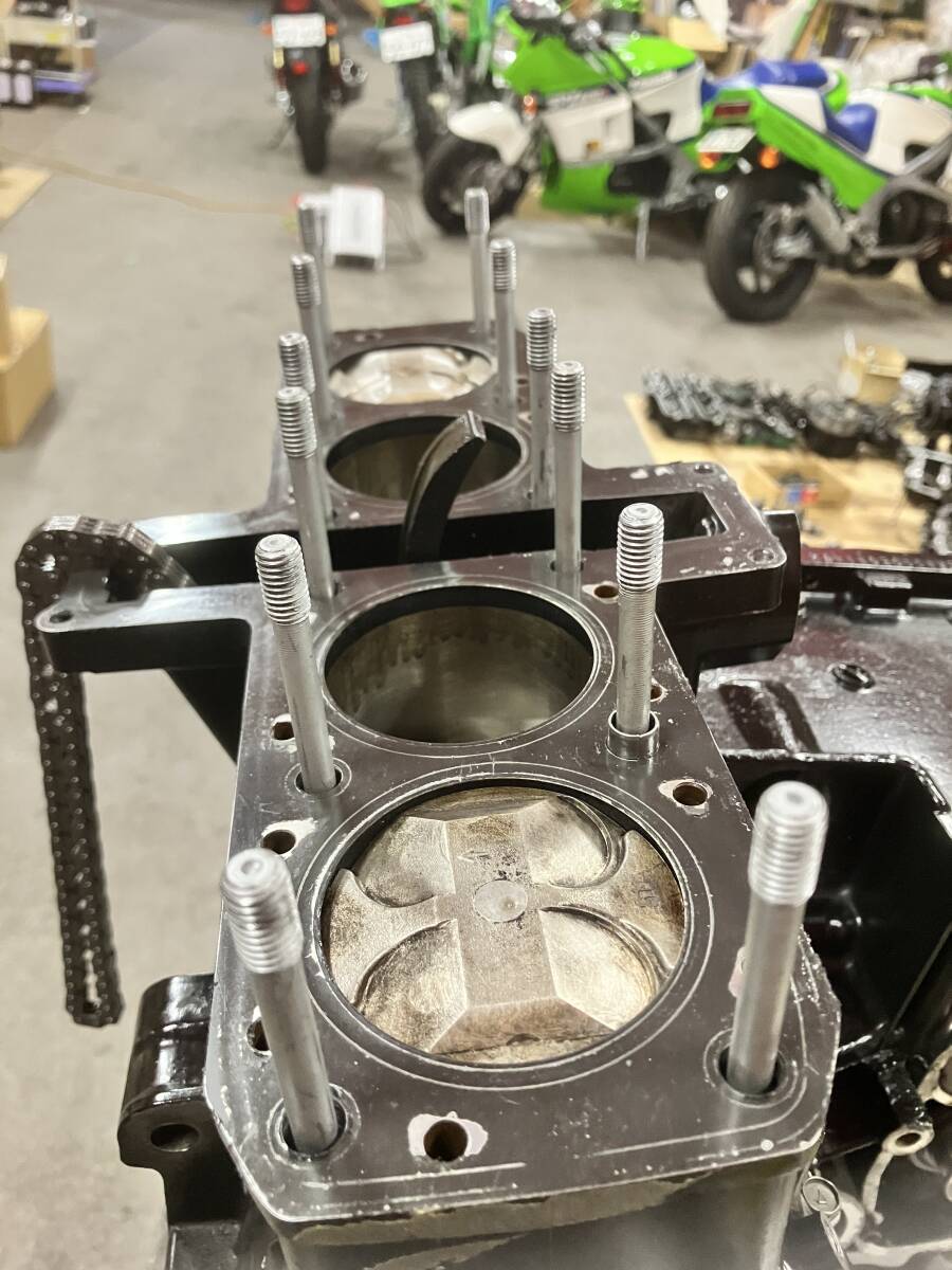 GPz400R　643ccエンジン　_画像8