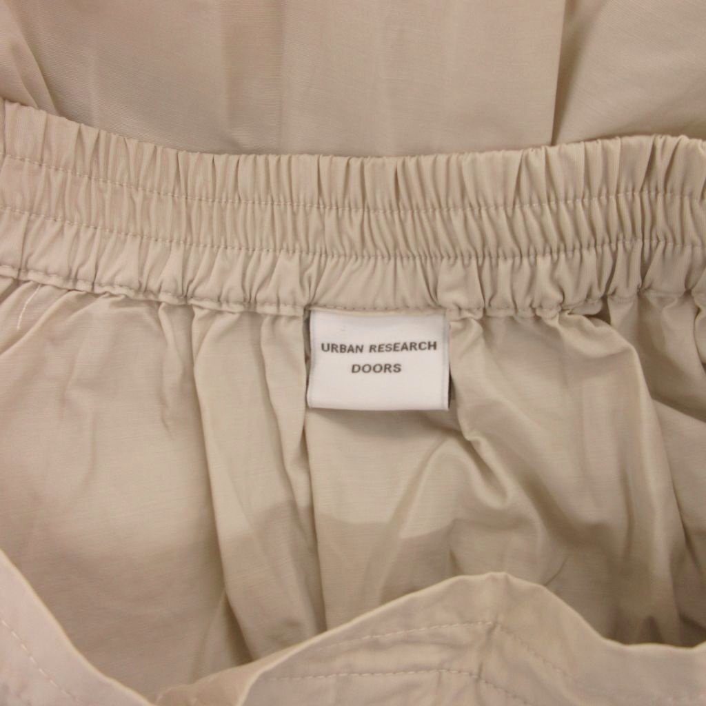 アーバンリサーチ ドアーズ URBAN RESEARCH DOORS フレアスカート ロング M ベージュ /FF レディース_画像3