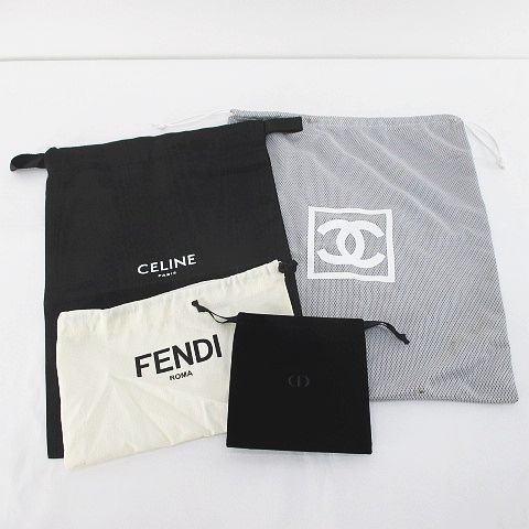 プラダ PRADA 17枚セット 保存袋 収納袋 付属品 サイズ違い デザイン違い シャネル CHANEL セリーヌ CELINE ディオール Dior ミュウミュウ_画像2