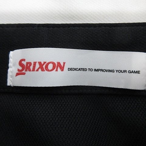  Srixon SRIXON Golf спортивная одежда рубашка рубашка-поло короткий рукав белый чёрный красный белый черный красный L мужской 